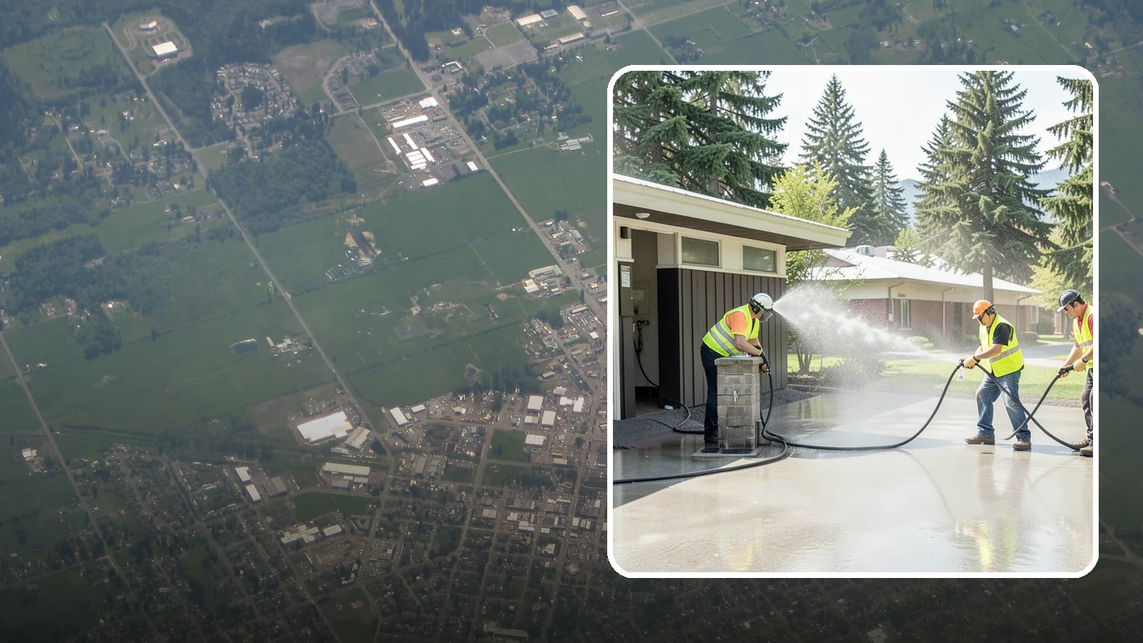 Public Restroom Washing in Enumclaw, King County, WA - Deep-clean and sanitize public park and facility restrooms with pressure washing and disinfection.
