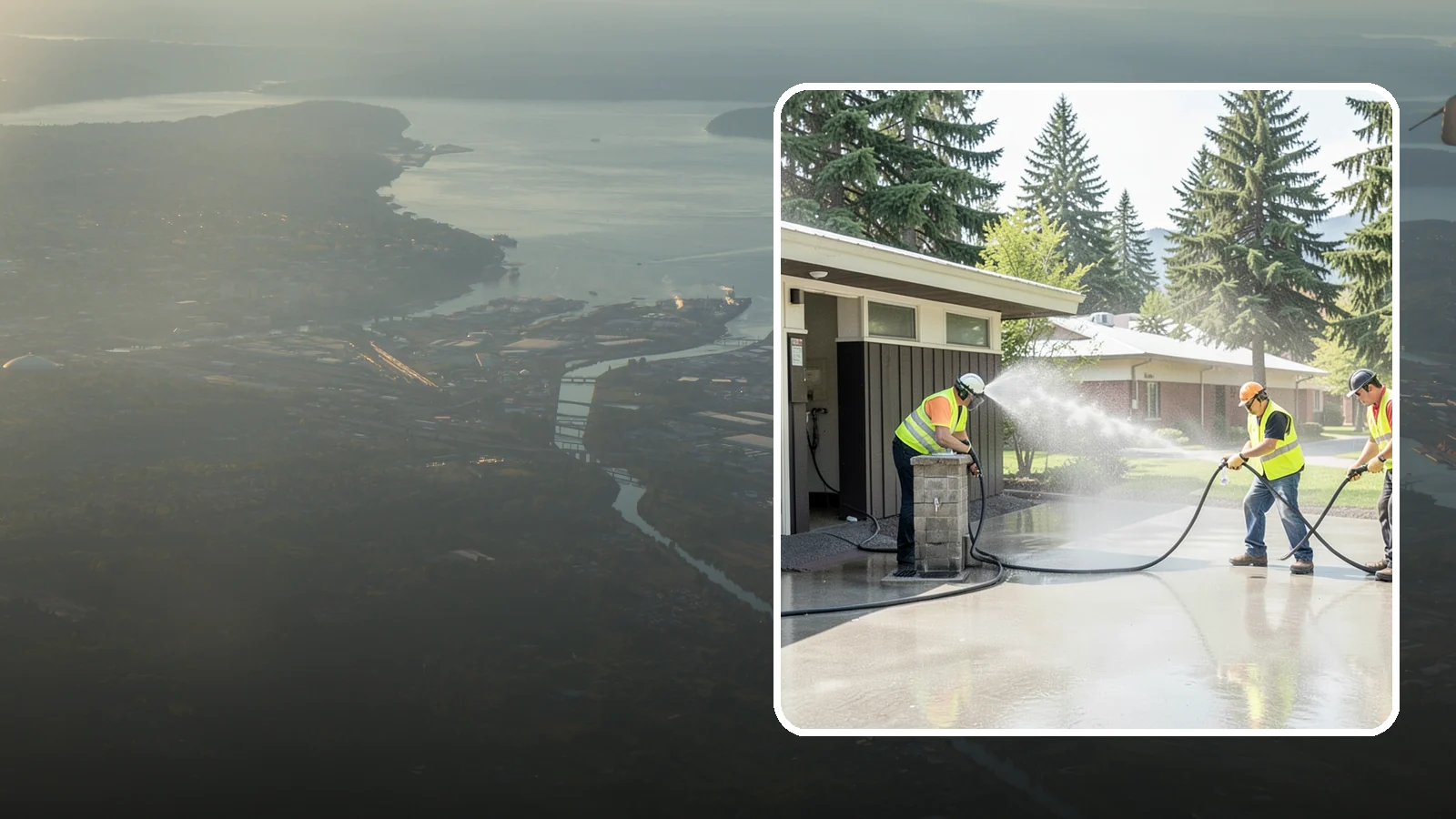 Public Restroom Washing in Fife, Pierce County, WA - Deep-clean and sanitize public park and facility restrooms with pressure washing and disinfection.
