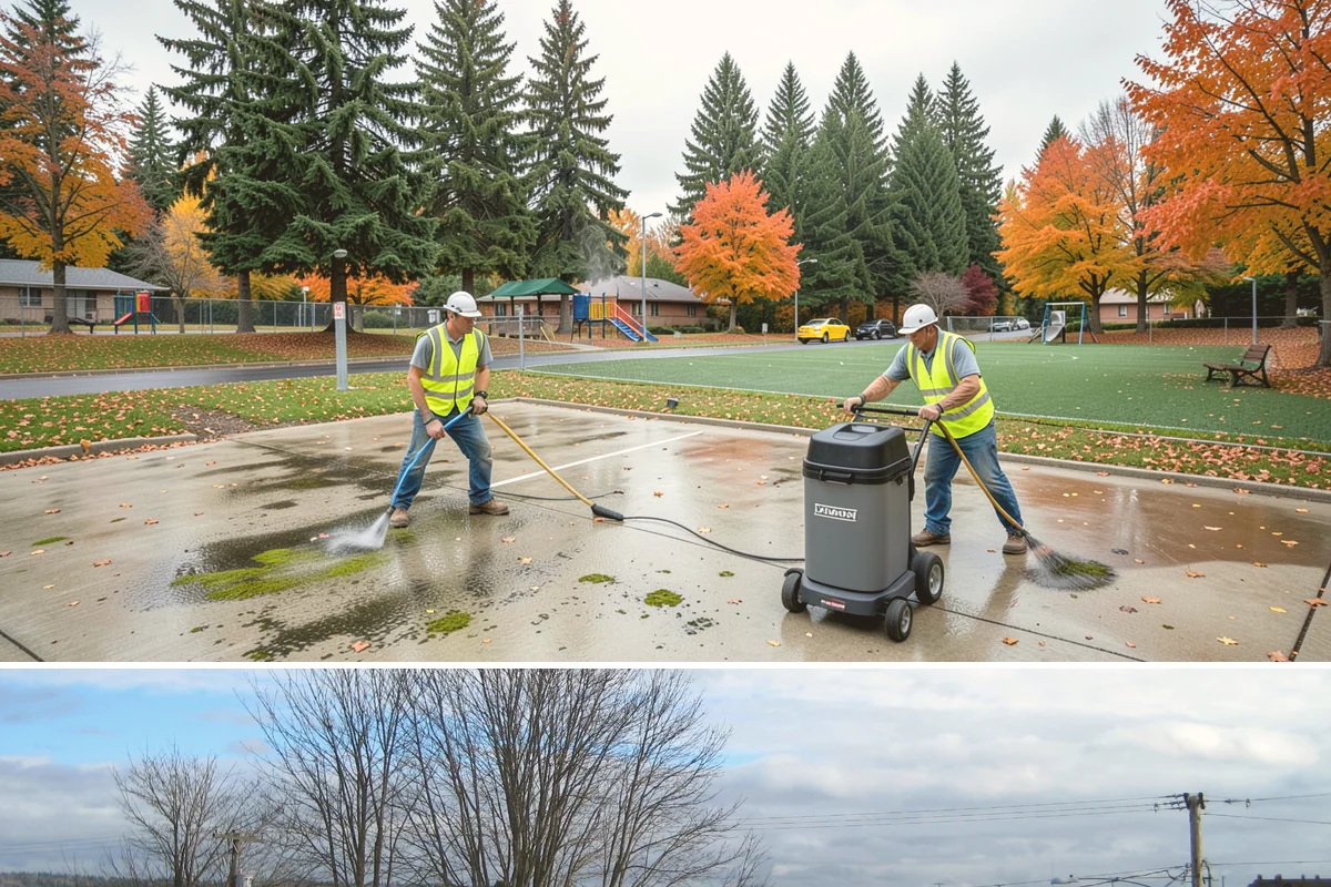 Public Restroom Washing in Langley, Island County, WA - Deep restroom cleaning ramps up for the busy spring and summer park season, with maintenance cleanings continuing year-round at...