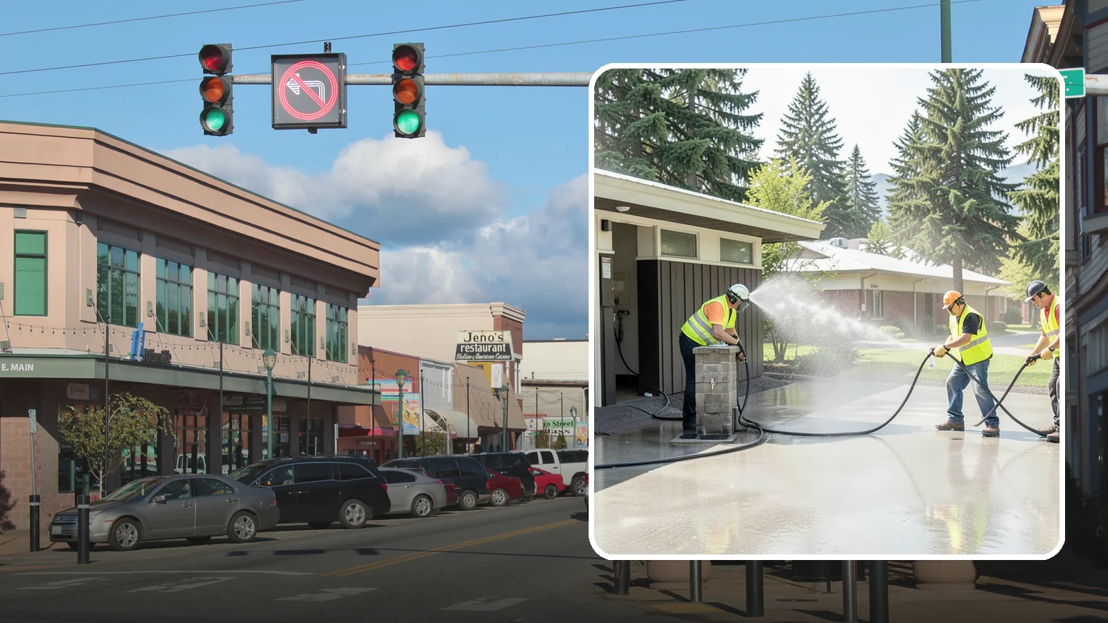 Public Restroom Washing in Monroe, Snohomish County, WA - Deep-clean and sanitize public park and facility restrooms with pressure washing and disinfection.
