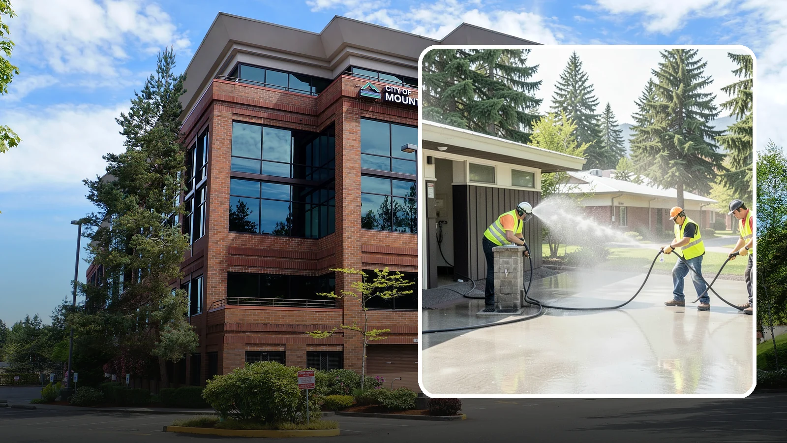 Public Restroom Washing in Mountlake Terrace, Snohomish County, WA - Deep-clean and sanitize public park and facility restrooms with pressure washing and disinfection.