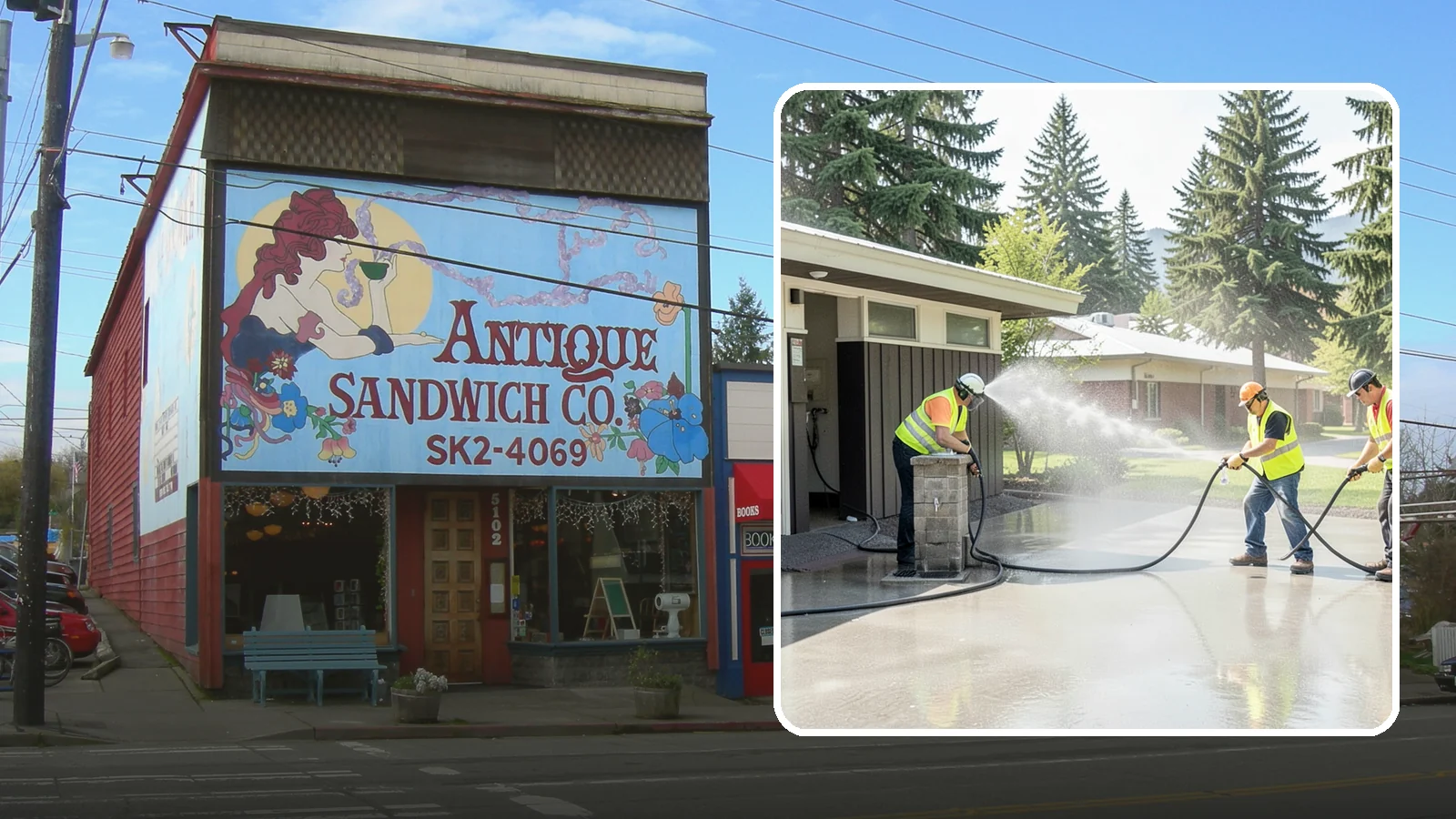 Public Restroom Washing in Ruston, Pierce County, WA - Deep-clean and sanitize public park and facility restrooms with pressure washing and disinfection.