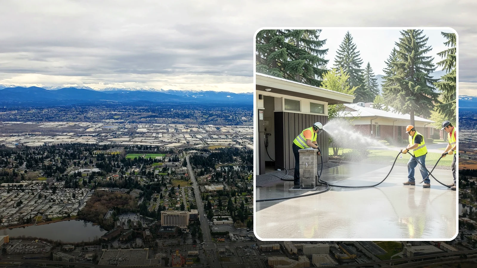 Public Restroom Washing in SeaTac, King County, WA - Deep-clean and sanitize public park and facility restrooms with pressure washing and disinfection.