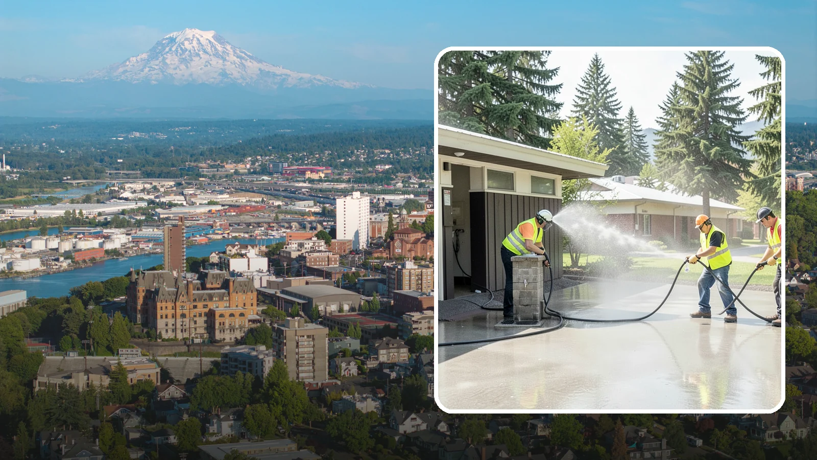 Public Restroom Washing in Tacoma, Pierce County, WA - Deep-clean and sanitize public park and facility restrooms with pressure washing and disinfection.