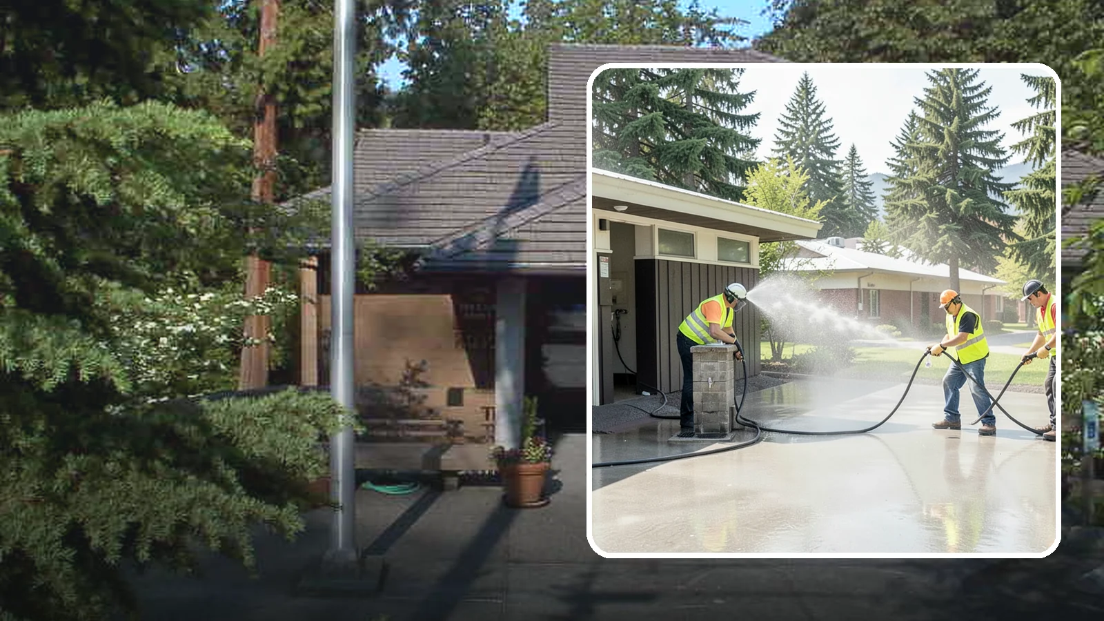 Public Restroom Washing in Yarrow Point, King County, WA - Deep-clean and sanitize public park and facility restrooms with pressure washing and disinfection.