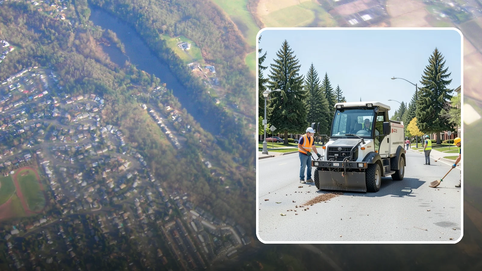Public Space Cleanup in Algona, King County, WA - Comprehensive cleaning of downtown cores, plazas, and civic gathering spaces on a scheduled basis.
