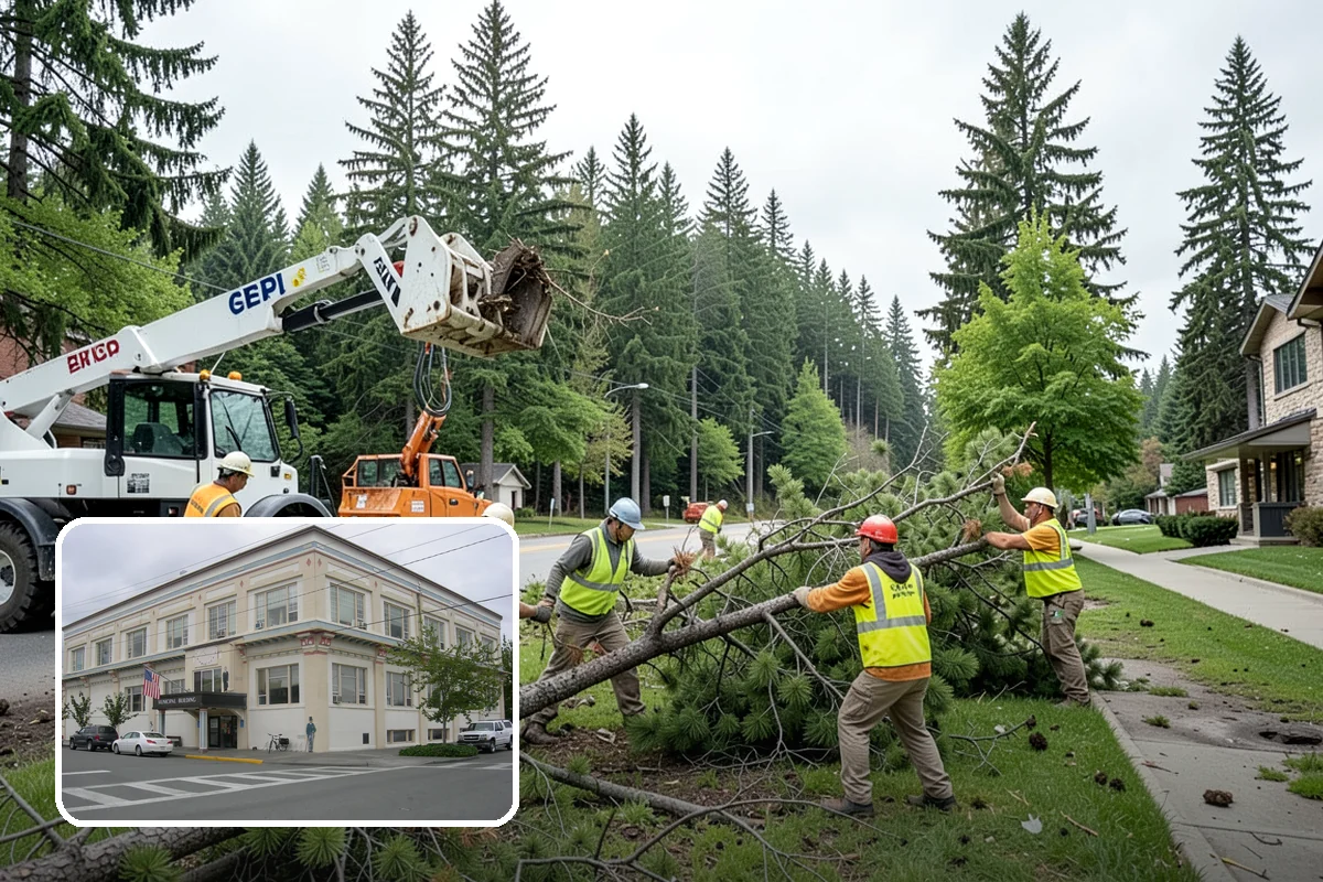 Public Space Cleanup in Anacortes, Skagit County, WA - A combined cleaning visit rather than separate single-task trips