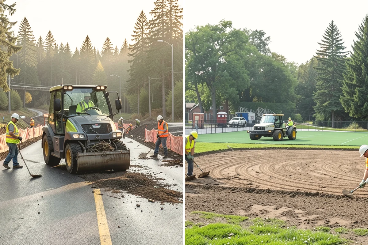 Public Space Cleanup in Anacortes, Skagit County, WA - Map service zones and set early-morning schedules
