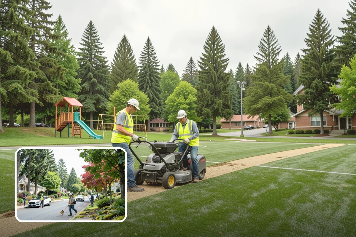 Public Space Cleanup in Beaux Arts Village, King County, WA - A combined cleaning visit rather than separate single-task trips