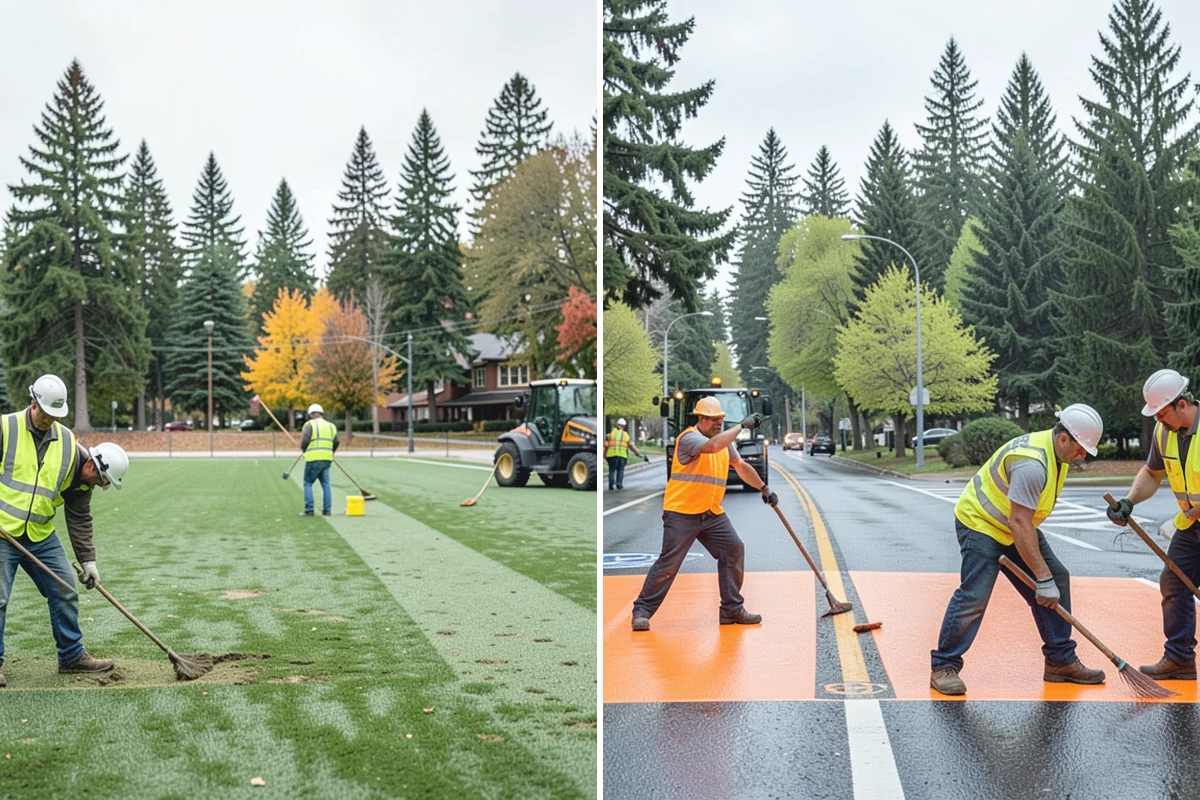 Public Space Cleanup in Bonney Lake, Pierce County, WA - Map service zones and set early-morning schedules