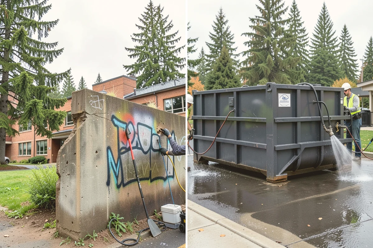 Public Space Cleanup in Brier, Snohomish County, WA - Map service zones and set early-morning schedules