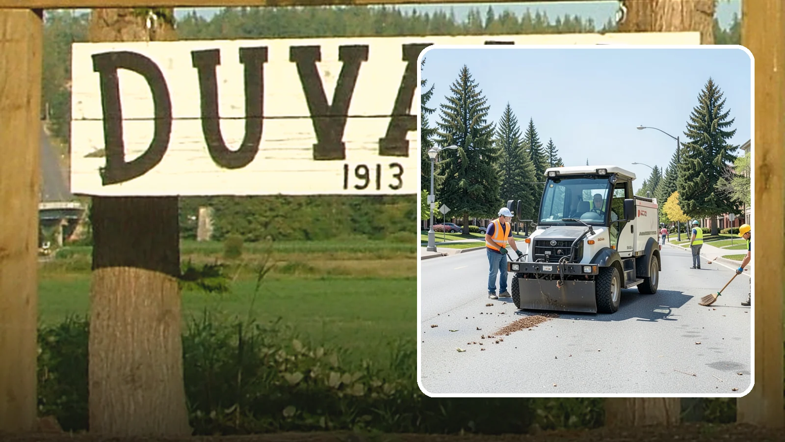 Public Space Cleanup in Duvall, King County, WA - Comprehensive cleaning of downtown cores, plazas, and civic gathering spaces on a scheduled basis.