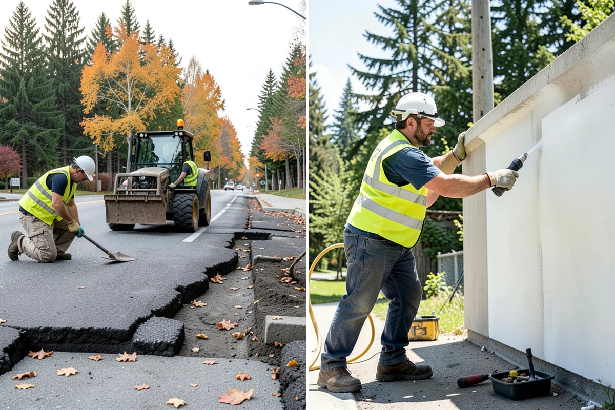 Public Space Cleanup in Enumclaw, King County, WA - Map service zones and set early-morning schedules