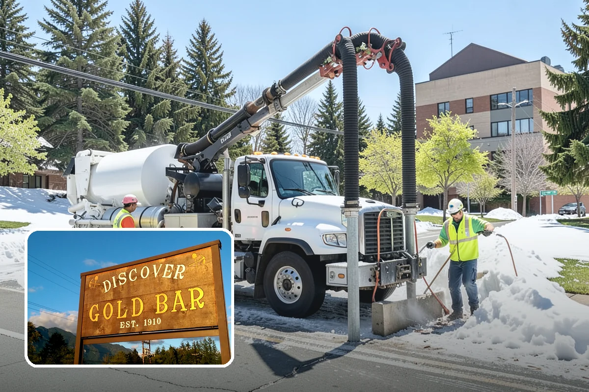 Public Space Cleanup in Gold Bar, Snohomish County, WA - A combined cleaning visit rather than separate single-task trips