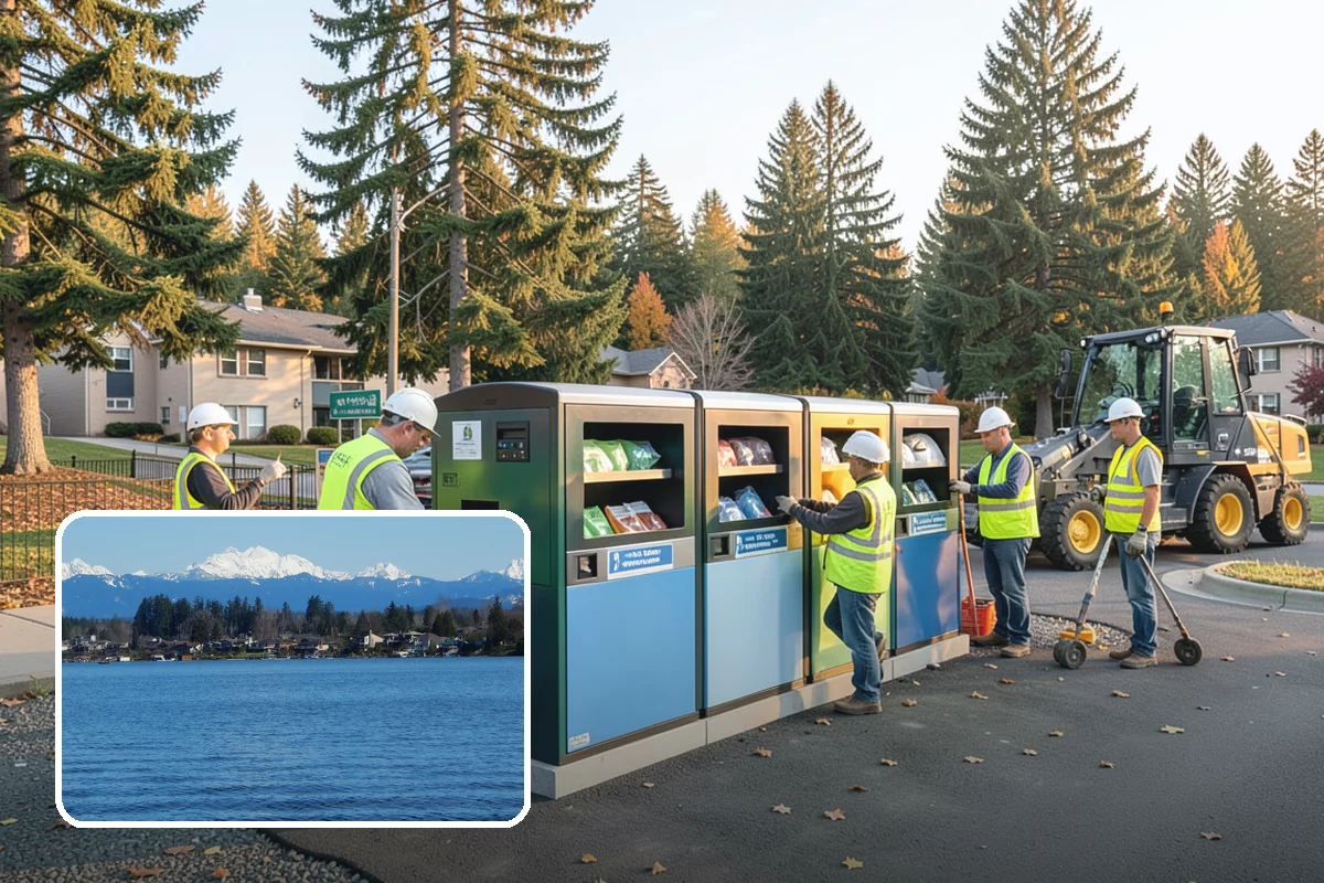 Public Space Cleanup in Lake Stevens, Snohomish County, WA - A combined cleaning visit rather than separate single-task trips