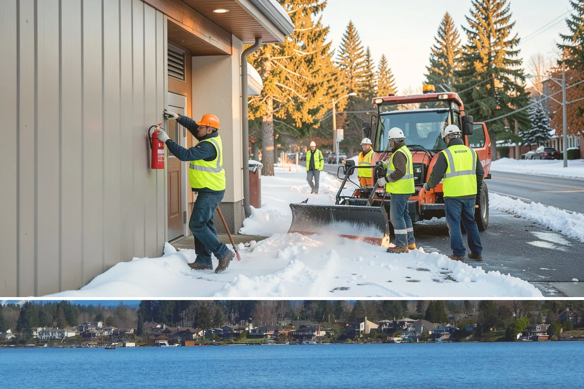 Public Space Cleanup in Lake Stevens, Snohomish County, WA - Service continues year-round, intensifying during summer events and holiday shopping periods when downtown foot traffic peaks.