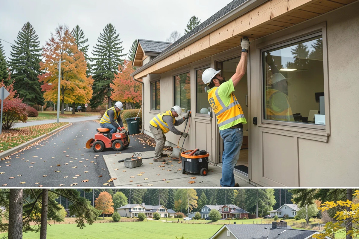 Public Space Cleanup in Lyman, Skagit County, WA - Service continues year-round, intensifying during summer events and holiday shopping periods when downtown foot traffic peaks.