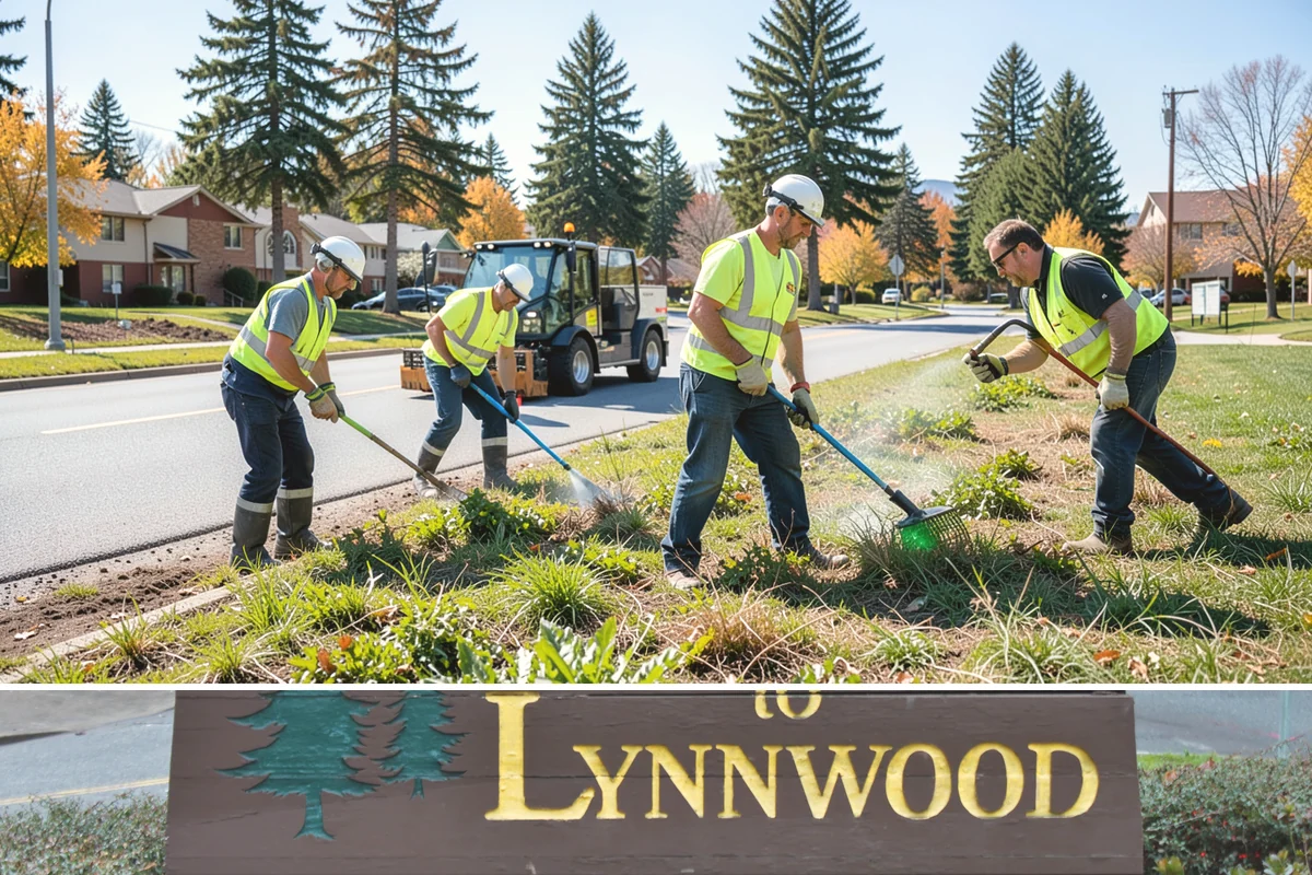 Public Space Cleanup in Lynnwood, Snohomish County, WA - Service continues year-round, intensifying during summer events and holiday shopping periods when downtown foot traffic peaks.