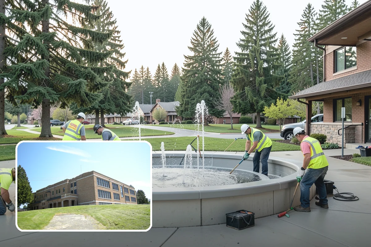 Public Space Cleanup in Maple Valley, King County, WA - A combined cleaning visit rather than separate single-task trips