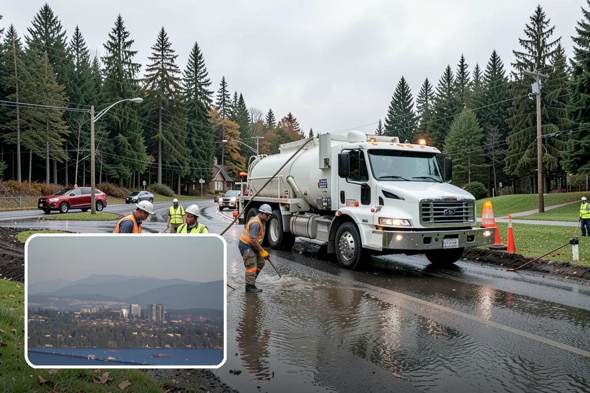 Public Space Cleanup in Medina, King County, WA - A combined cleaning visit rather than separate single-task trips
