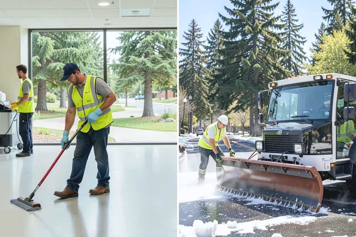 Public Space Cleanup in Medina, King County, WA - Map service zones and set early-morning schedules