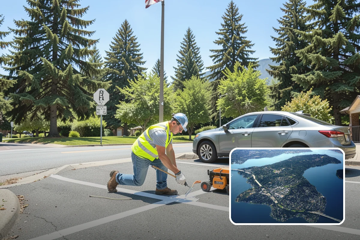 Public Space Cleanup in Mercer Island, King County, WA - A combined cleaning visit rather than separate single-task trips