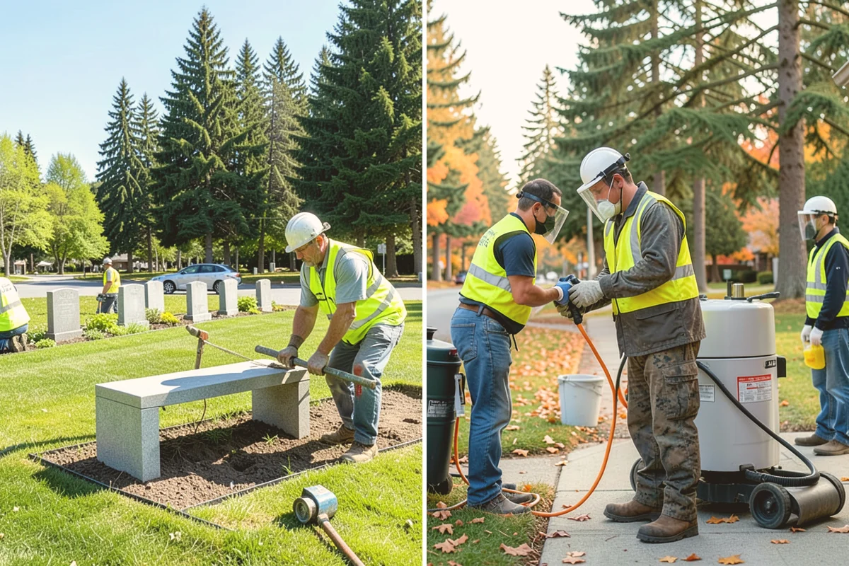 Public Space Cleanup in Mount Vernon, Skagit County, WA - Map service zones and set early-morning schedules