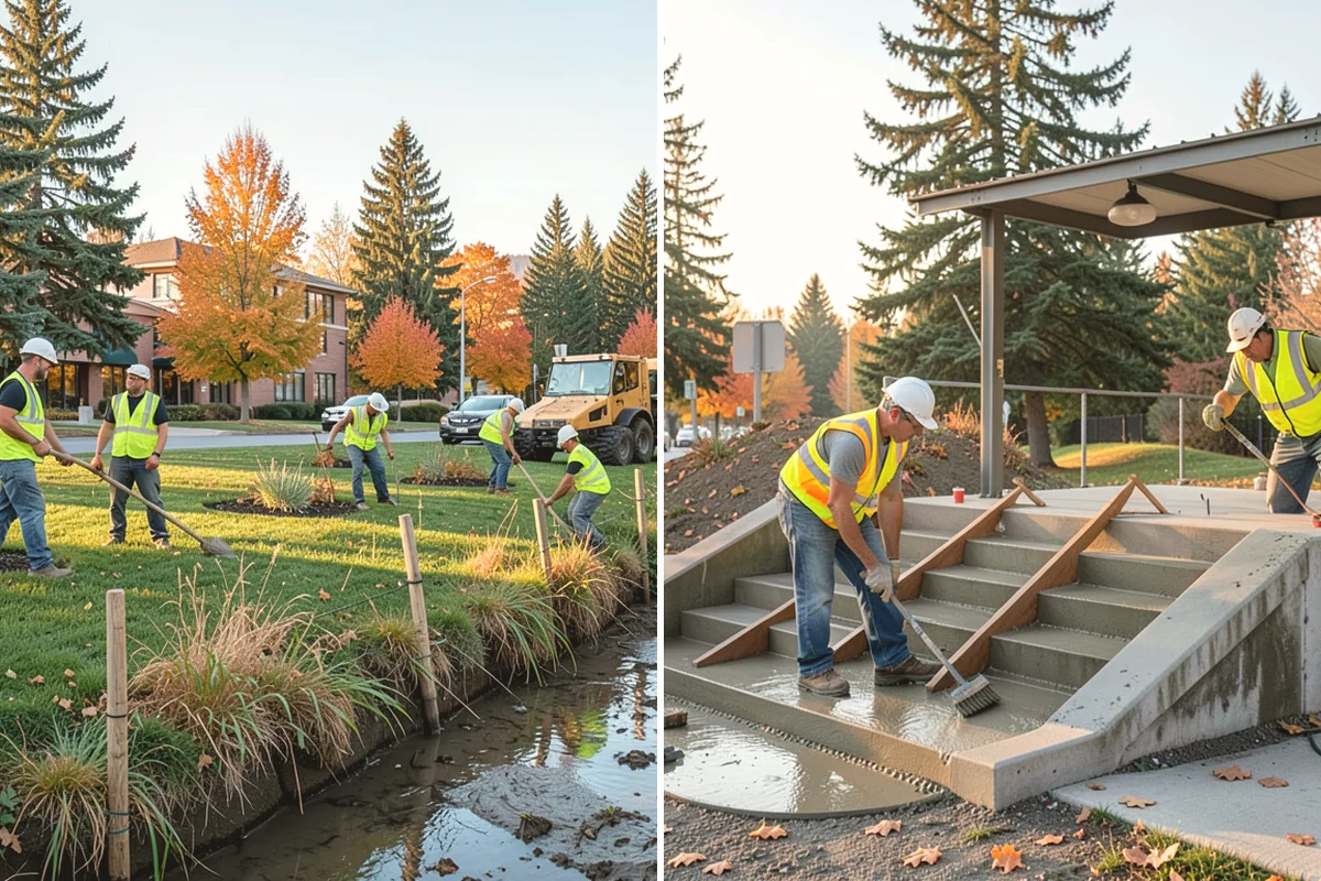 Public Space Cleanup in Mukilteo, Snohomish County, WA - Map service zones and set early-morning schedules
