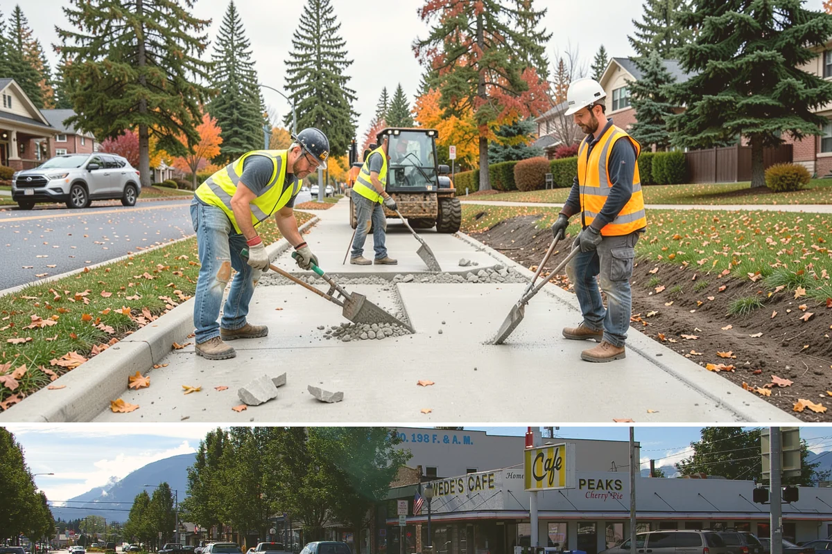 Public Space Cleanup in North Bend, King County, WA - Service continues year-round, intensifying during summer events and holiday shopping periods when downtown foot traffic peaks.