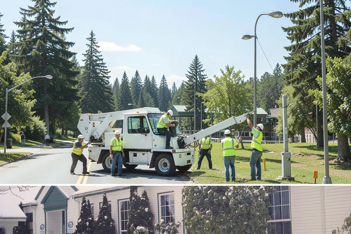 Public Space Cleanup in Pacific, King County, WA - Service continues year-round, intensifying during summer events and holiday shopping periods when downtown foot traffic peaks.