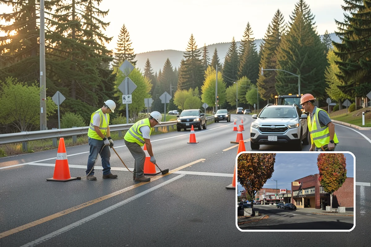 Public Space Cleanup in Puyallup, Pierce County, WA - A combined cleaning visit rather than separate single-task trips