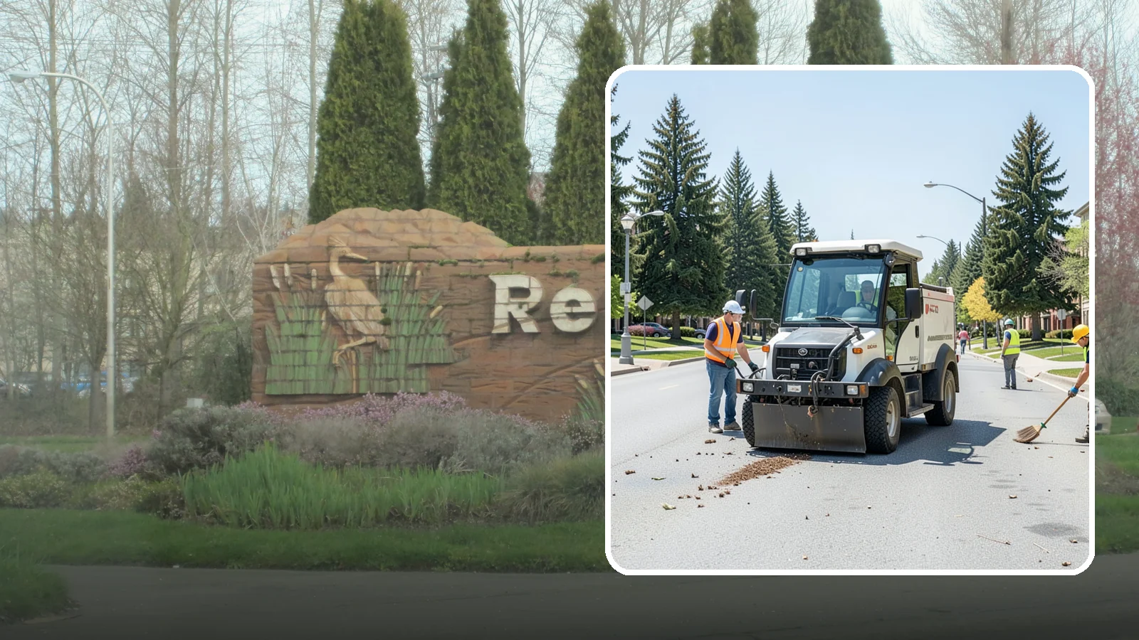 Public Space Cleanup in Renton, King County, WA - Comprehensive cleaning of downtown cores, plazas, and civic gathering spaces on a scheduled basis.