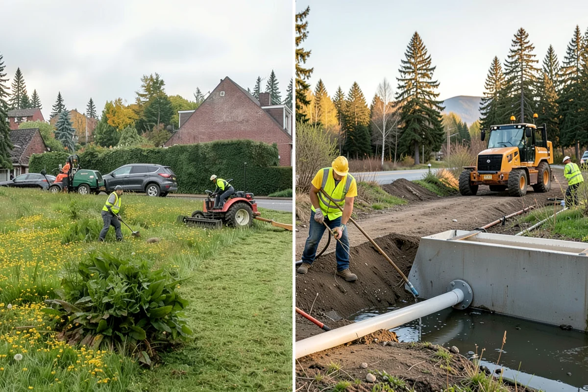 Public Space Cleanup in SeaTac, King County, WA - Map service zones and set early-morning schedules