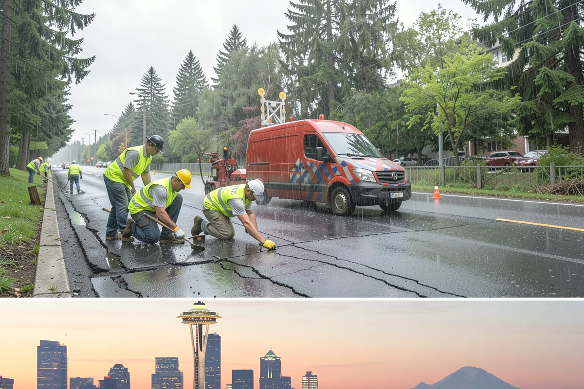 Public Space Cleanup in Seattle, King County, WA - Service continues year-round, intensifying during summer events and holiday shopping periods when downtown foot traffic peaks.