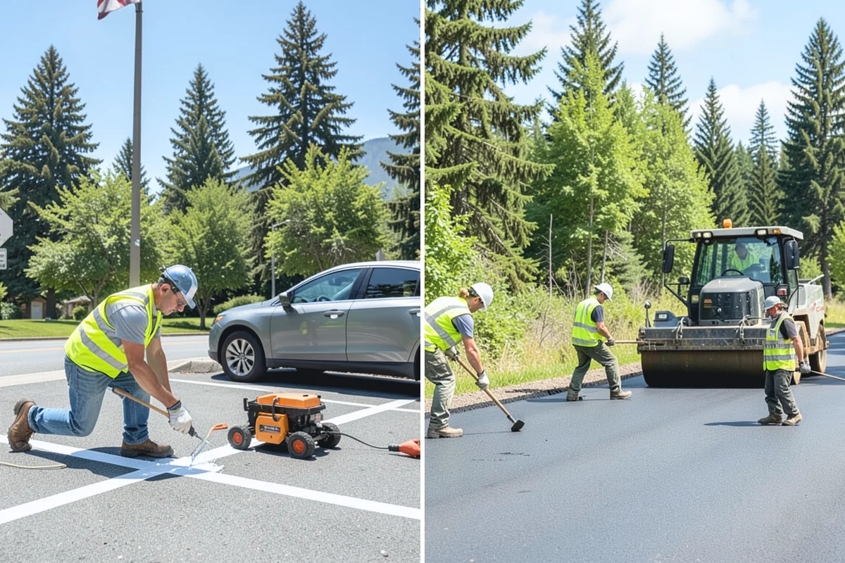 Public Space Cleanup in Skykomish, King County, WA - Map service zones and set early-morning schedules