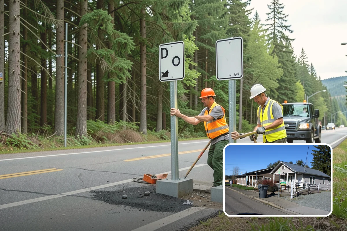 Public Space Cleanup in South Prairie, Pierce County, WA - A combined cleaning visit rather than separate single-task trips