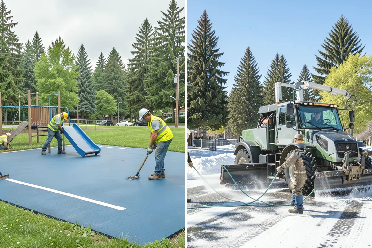 Public Space Cleanup in Tacoma, Pierce County, WA - Map service zones and set early-morning schedules