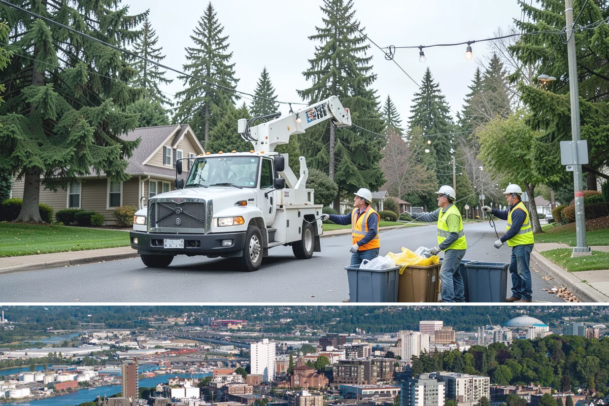 Public Space Cleanup in Tacoma, Pierce County, WA - Service continues year-round, intensifying during summer events and holiday shopping periods when downtown foot traffic peaks.
