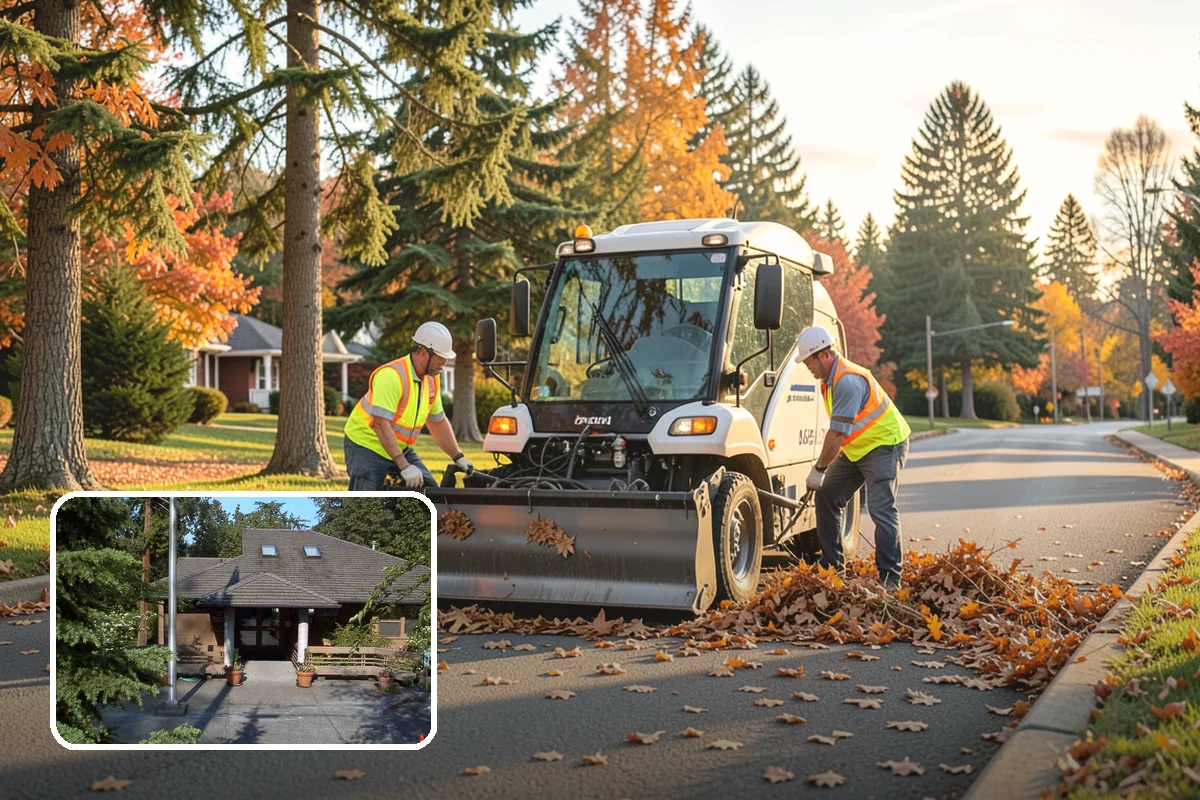 Public Space Cleanup in Yarrow Point, King County, WA - A combined cleaning visit rather than separate single-task trips