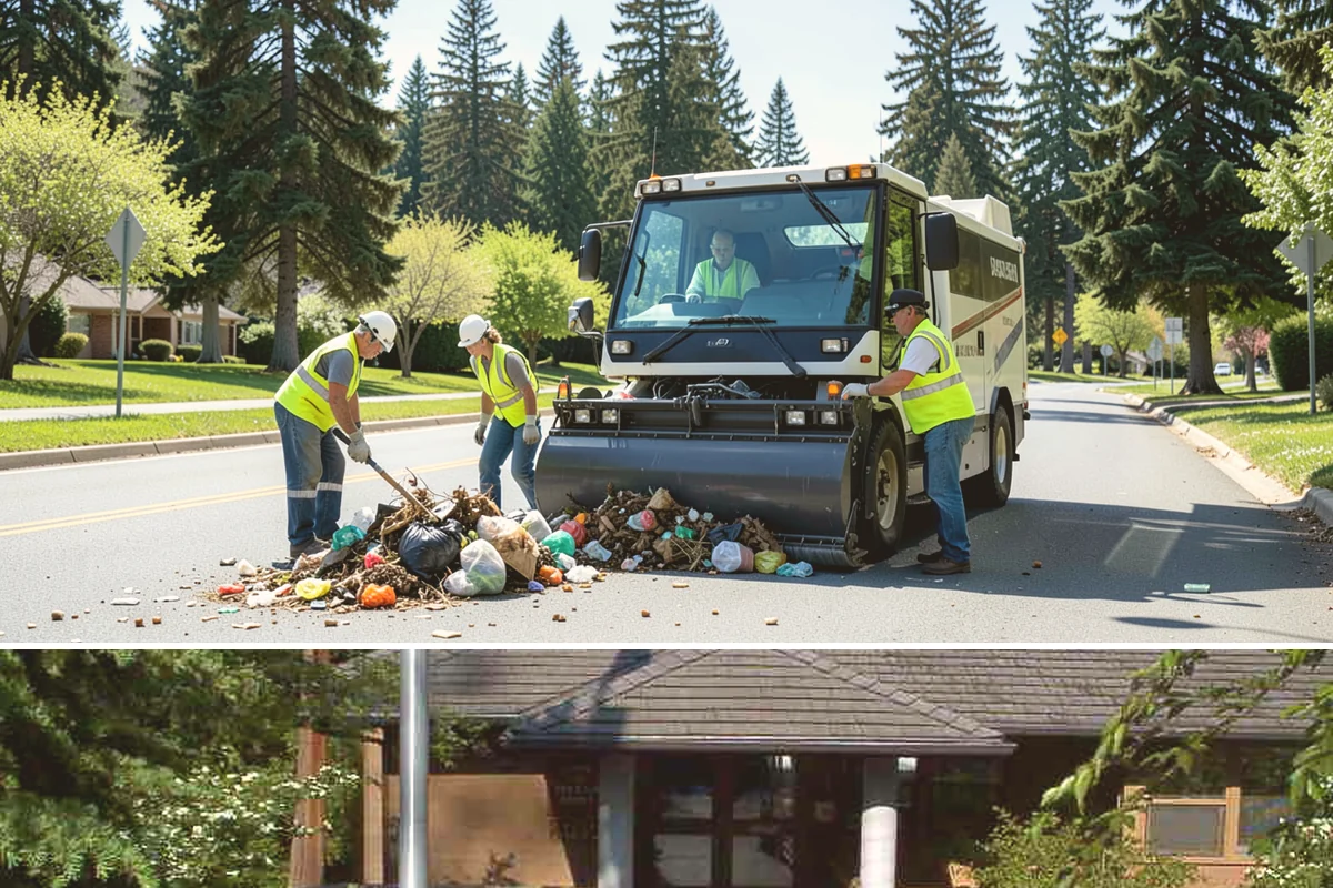Public Space Cleanup in Yarrow Point, King County, WA - Service continues year-round, intensifying during summer events and holiday shopping periods when downtown foot traffic peaks.