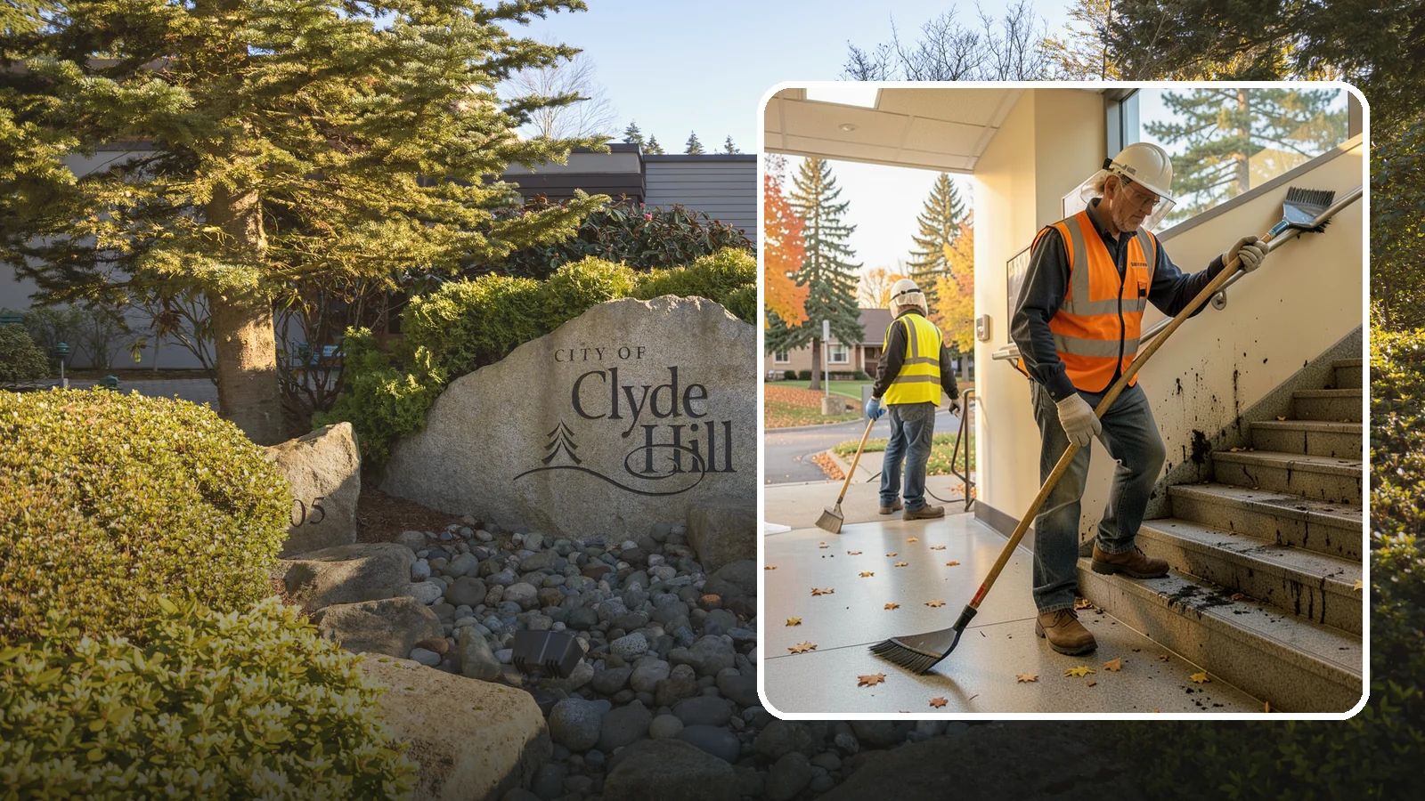 Public Stairwell Cleaning in Clyde Hill, King County, WA - We clean public stairwells and stair towers to remove grime, odors, and biohazards for Western Washington facilities.
