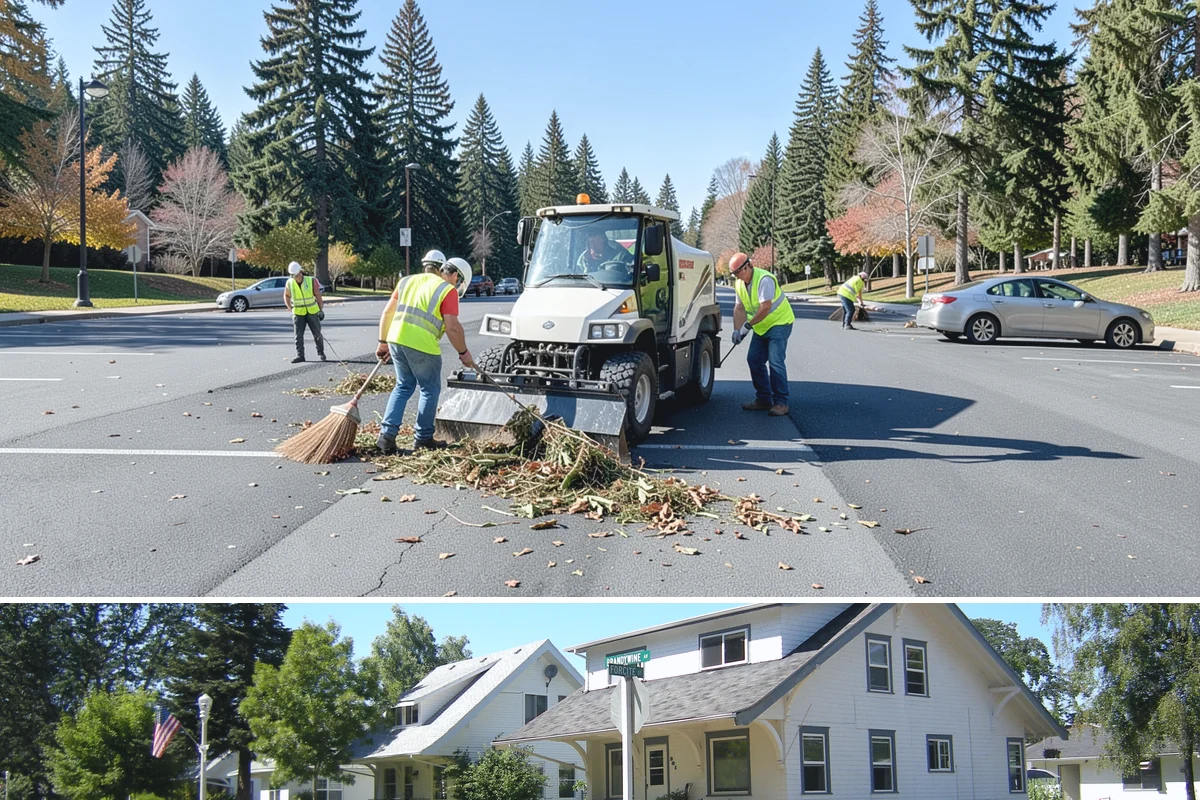 Public Stairwell Cleaning in DuPont, Pierce County, WA - Stairwell cleaning is performed year-round since the enclosed spaces are unaffected by weather, with frequency set by usage and...