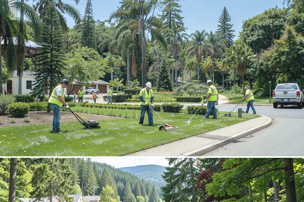 Public Stairwell Cleaning in Lake Forest Park, King County, WA - Stairwell cleaning is performed year-round since the enclosed spaces are unaffected by weather, with frequency set by usage and...