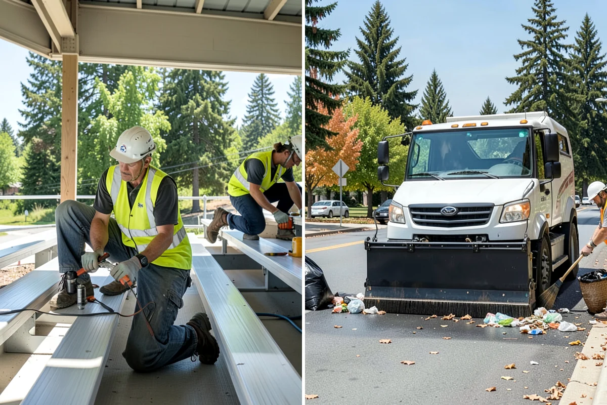 Public Stairwell Cleaning in Maple Valley, King County, WA - We assess stairwells for grime, odors, and biohazard conditions