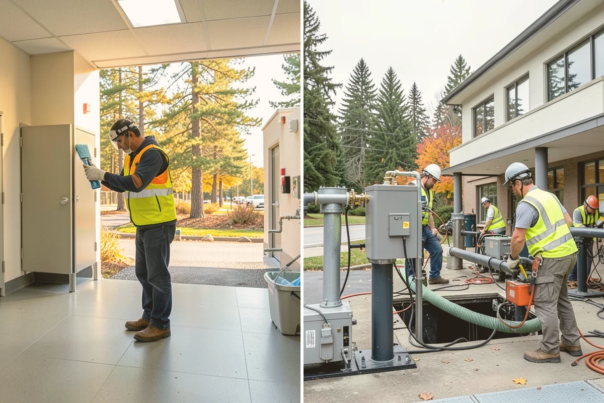 Public Stairwell Cleaning in Mount Vernon, Skagit County, WA - We assess stairwells for grime, odors, and biohazard conditions