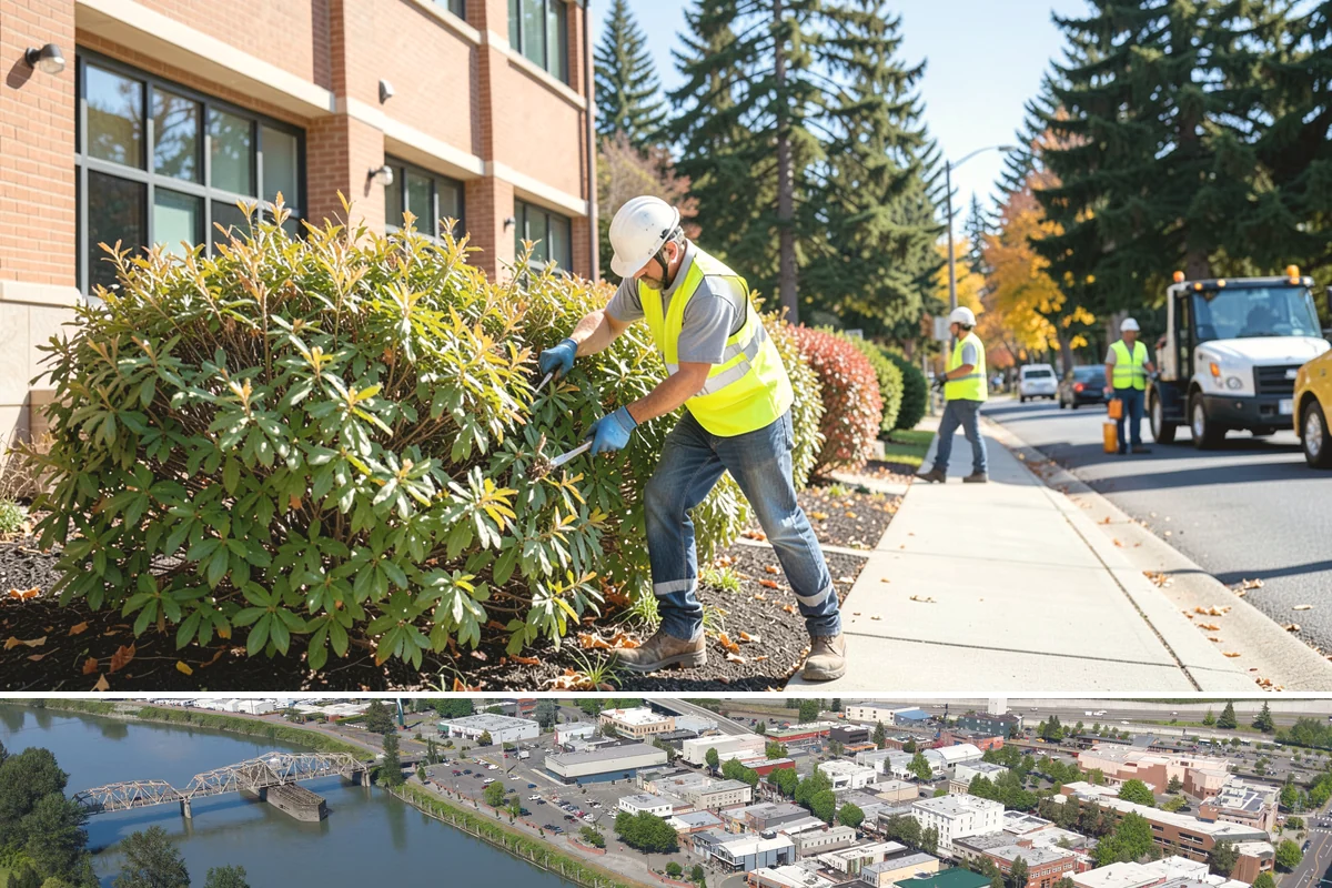 Public Stairwell Cleaning in Mount Vernon, Skagit County, WA - Stairwell cleaning is performed year-round since the enclosed spaces are unaffected by weather, with frequency set by usage and...