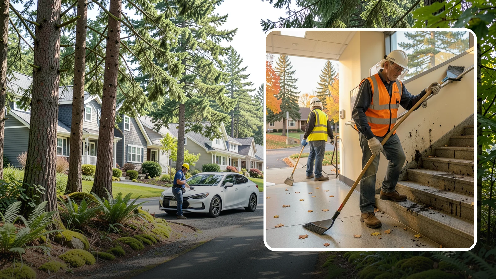 Public Stairwell Cleaning in Normandy Park, King County, WA - We clean public stairwells and stair towers to remove grime, odors, and biohazards for Western Washington facilities.
