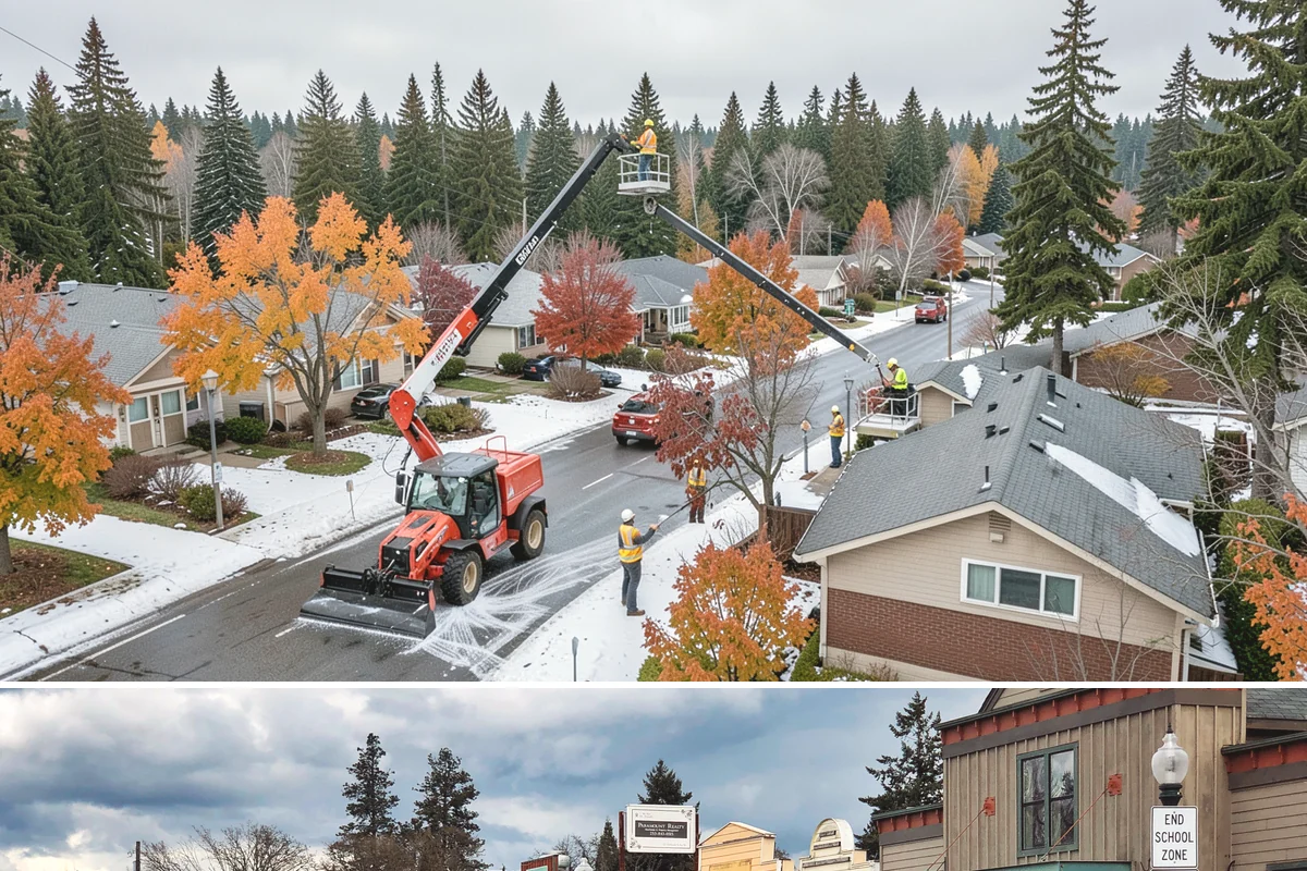 Public Stairwell Cleaning in Roy, Pierce County, WA - Stairwell cleaning is performed year-round since the enclosed spaces are unaffected by weather, with frequency set by usage and...