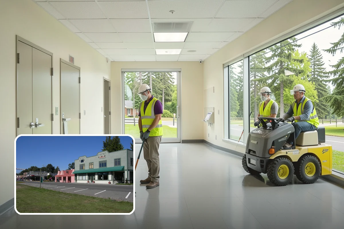 Public Stairwell Cleaning in Snoqualmie, King County, WA - Disinfecting cleaning removes odors and sanitation hazards