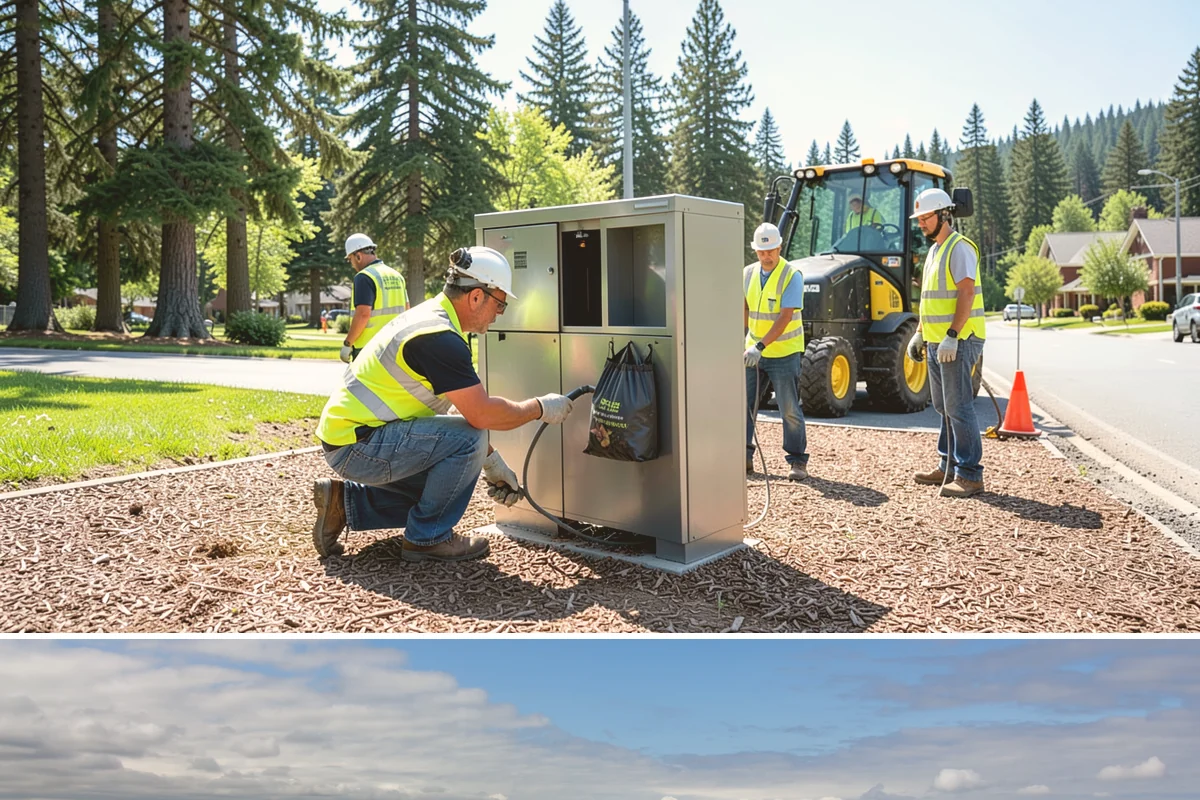 Public Stairwell Cleaning in University Place, Pierce County, WA - Stairwell cleaning is performed year-round since the enclosed spaces are unaffected by weather, with frequency set by usage and...